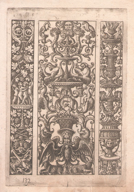 Three Candelabra Grotesques
