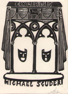 Exlibris Michael Scuderi