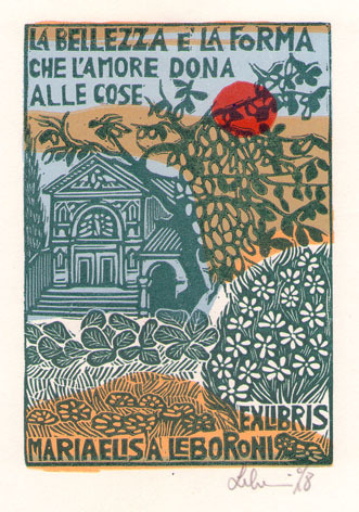 Exlibris Mariaelisa Leboroni