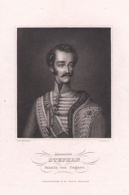 Erzherzog Stephan, Palatin von Ungarn