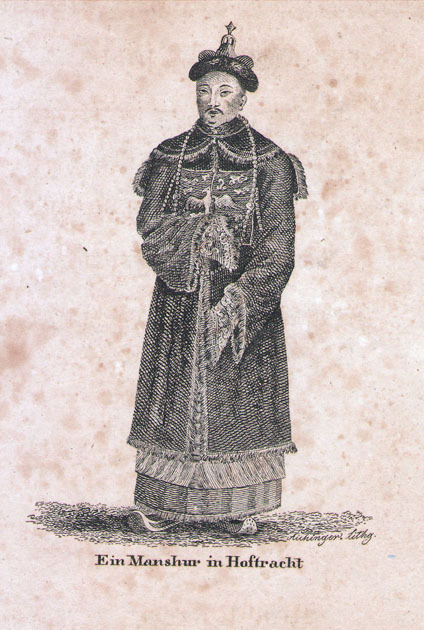 Ein Manshur in Hoftracht