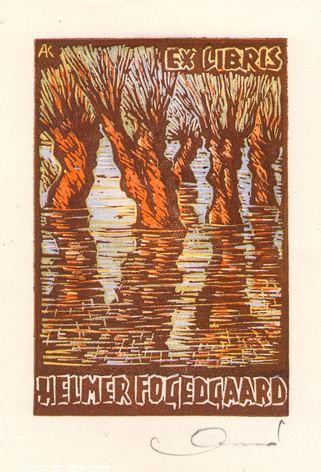 Exlibris Helmer Fogedgaard