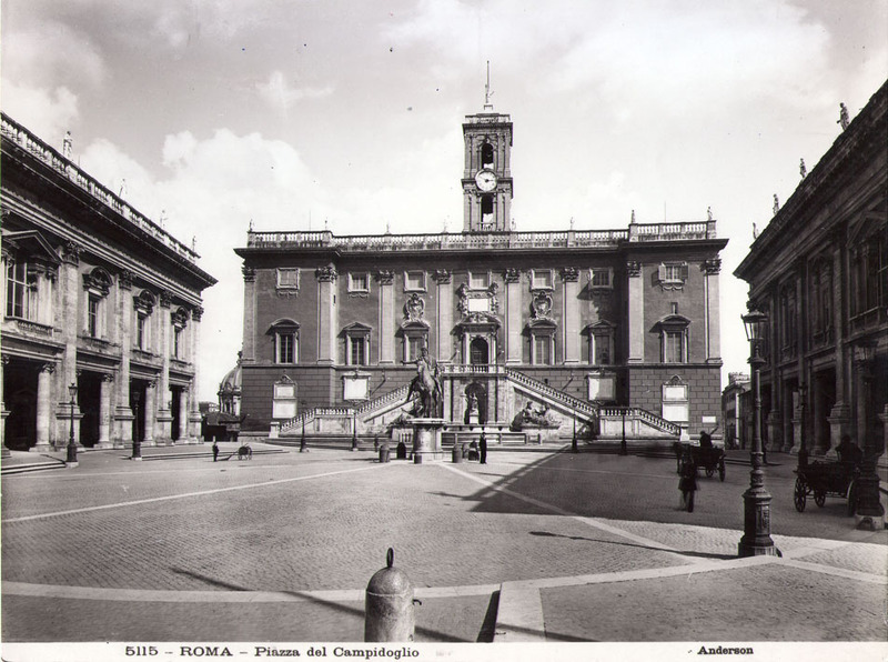 Roma - Piazza del Compidoglio.