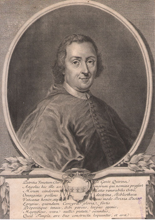 Portret van kardinaal Angelo Maria Quirini