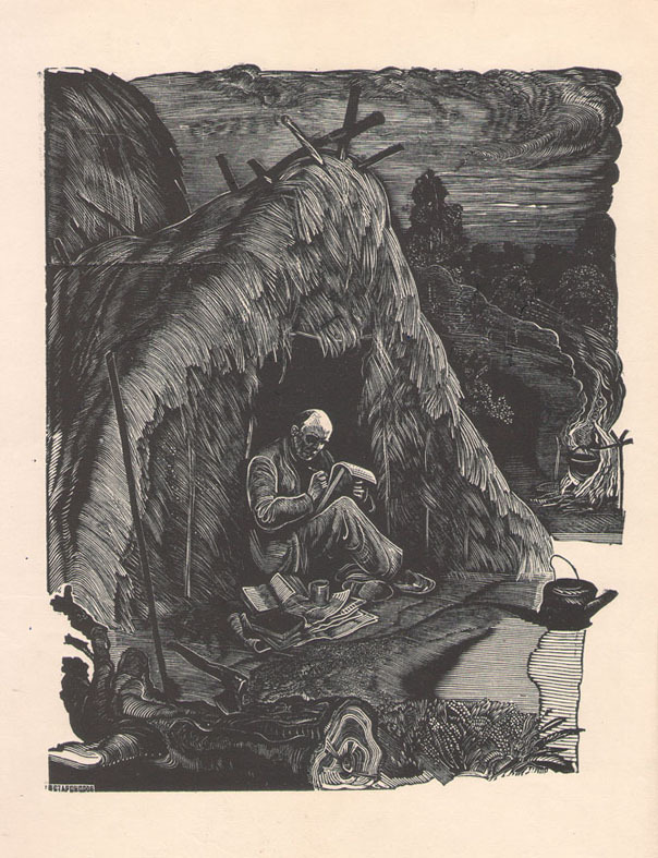 В.И. Ленин в Разливе. Июль 1917 года
