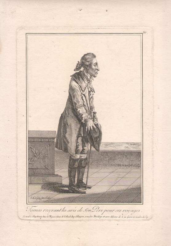 Thomas recevant les avis de son pиre pour ses voyages