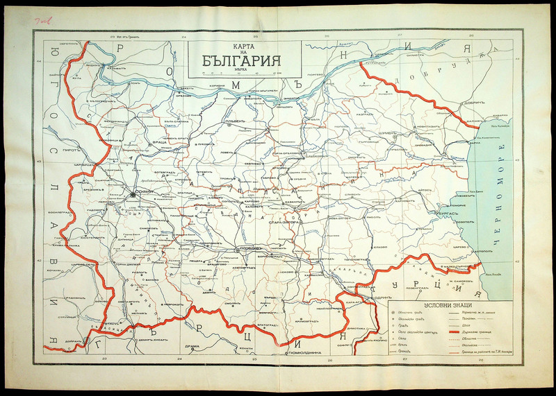 Карта на България