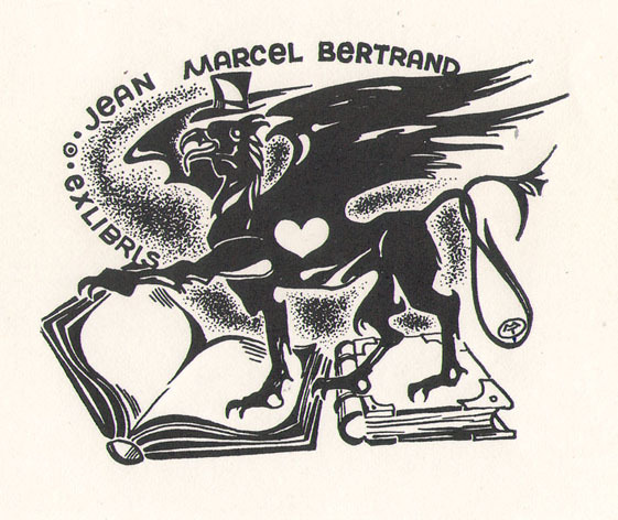Exlibris Jean Marsel Bertran