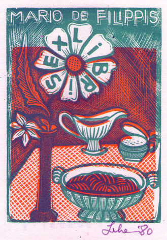 Exlibris Mario de Filippis