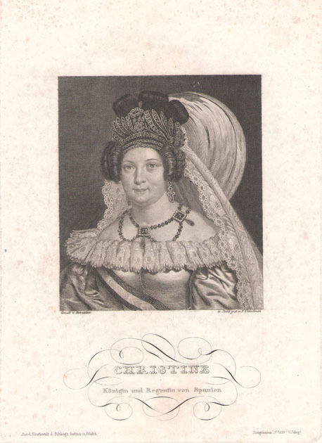 [Maria] Cristina [de Borbon]