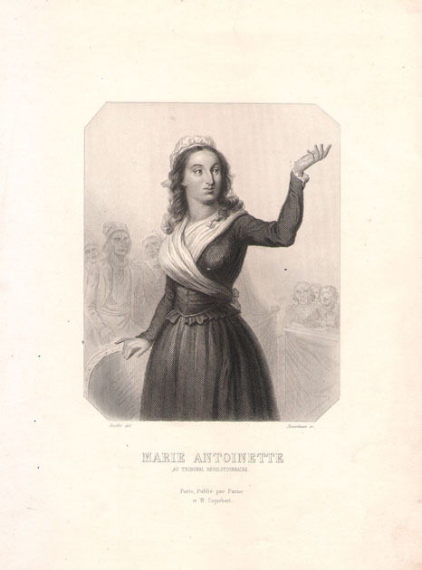 Marie Antoinette au tribunal revolutionnaire