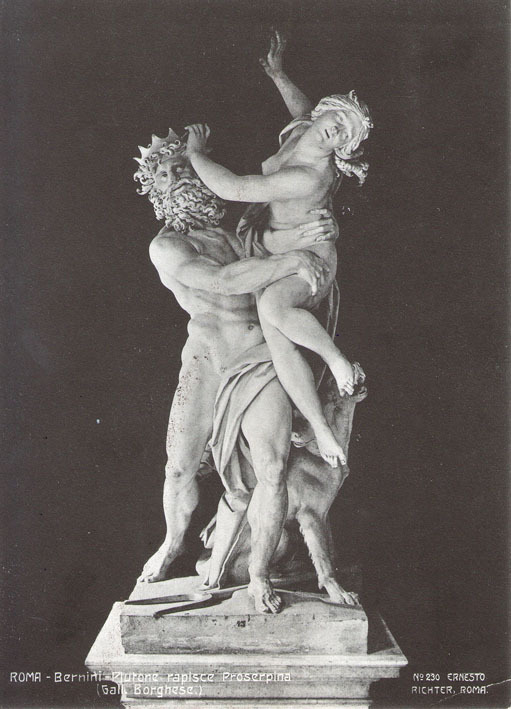 Plutone rapisce Proserpina