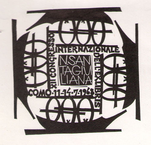 XII congresso internazonale dell`exlibris. Como 11-14 VII 1968