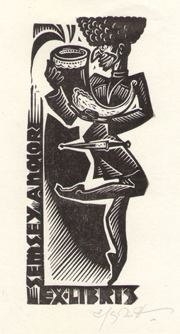 Exlibris Semsey Anolor
