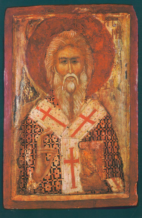 Рилски манастир. Икона "Св. Арсений" XIV-XV в.