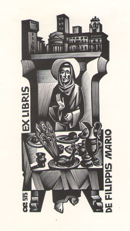 Exlibris de Filippis Mario