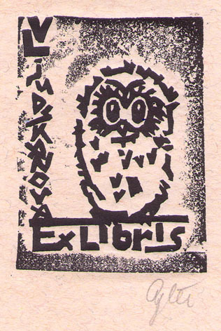 Exlibris V. Ljudskanova