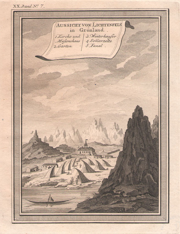 Aussicht von Lichtenfels in Gronland