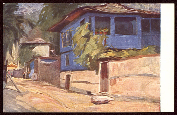 Синята къща - Тетевен. La maison bleue - Teteven