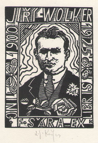 Exlibris Ing. F. Sara