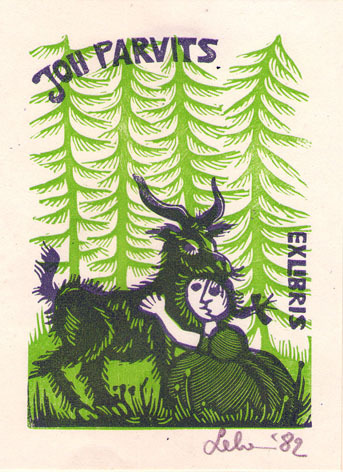 Exlibris Joa Parvits