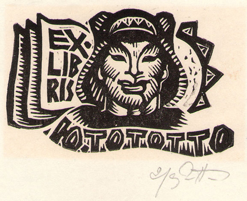 Exlibris Ю. Тототто