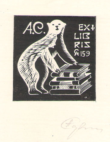 Exlibris А. С.