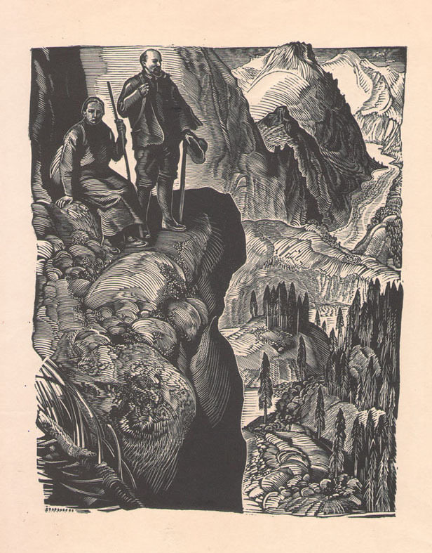 В.И. Ленин и Н.К. Крупская в Швейцарии.