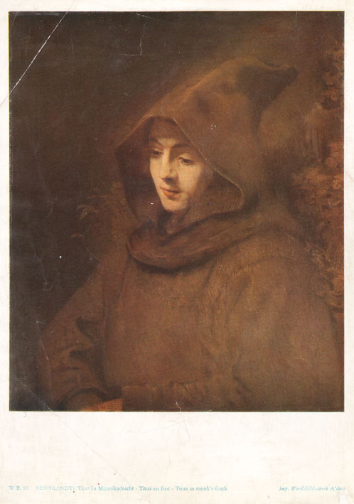 Titus in monniksdracht