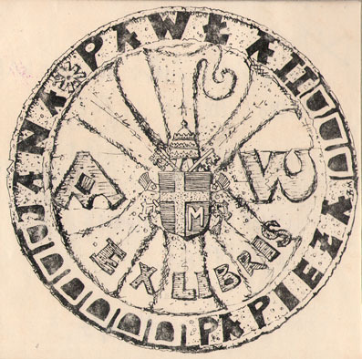 Exlibris Papies Jan Pawl II