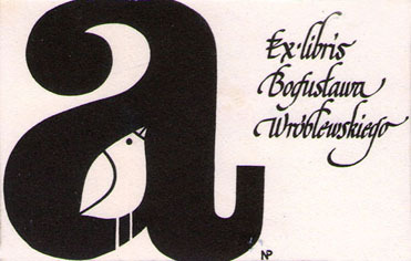 Exlibris Boguslawa Wroblewskiego
