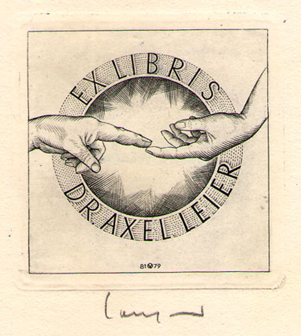 Exlibris Dr. Axel Leier