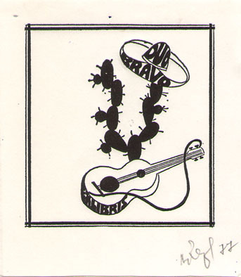 Exlibris Duo Bravo