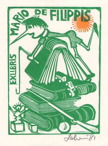 Exlibris Mario de Filippis