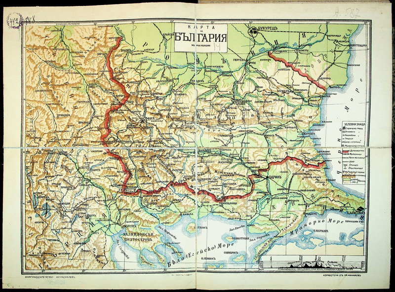 Карта на България
