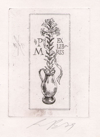 Exlibris P. M.