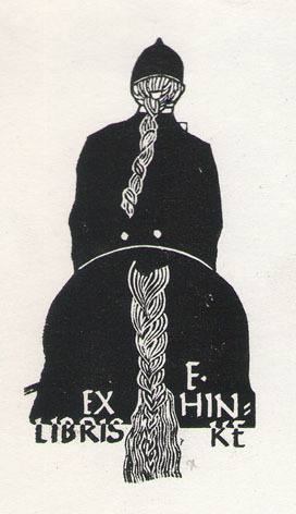Exlibris E. Hinke