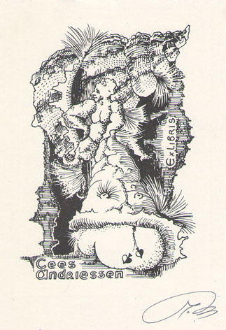 Exlibris Cees Andriessen