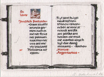 Exlibris Hndrich Svoboda