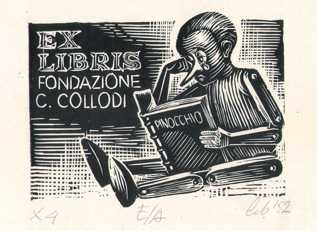 Exlibris Fondazione C. Collodi