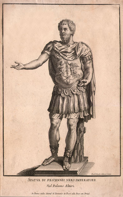 Statua di pescennio Nero Imperatore.