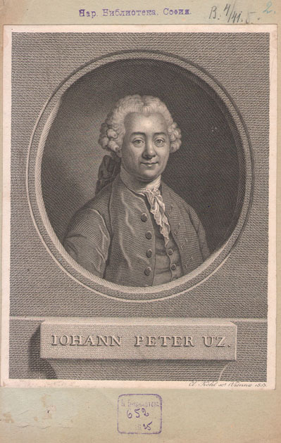 Johann Peter Uz (1720 – 1796)